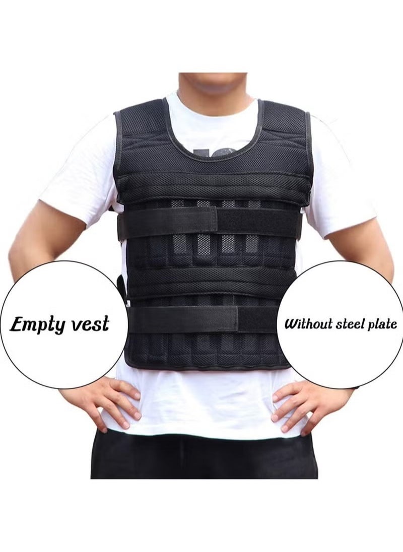 Gonice Weight Vest - Fitness Running Exercise Weight Vest, Training Sports Loading Weight Vest For Men Women Suitable 25-35kg (when loading steel bars)  - Image 4