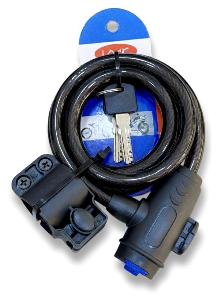 قفل متين عالي الجودة للدراجه مع حامل للقفل