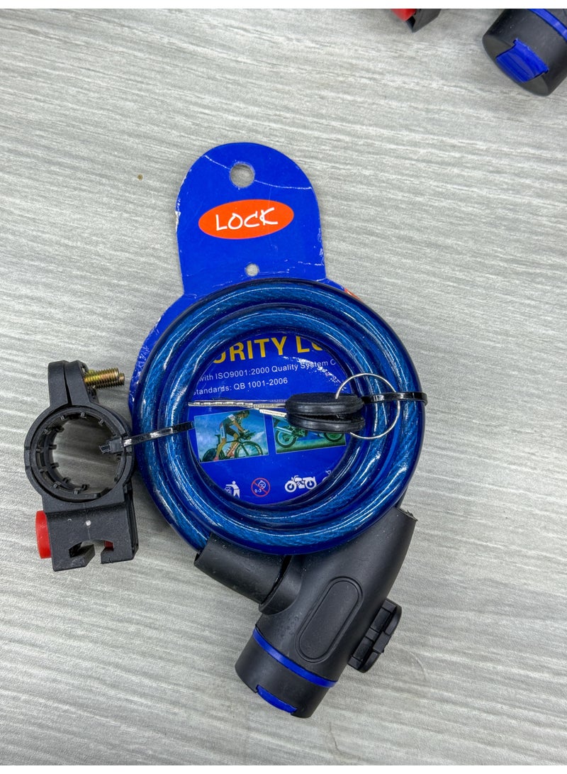 ساكند بايك قفل متين عالي الجودة للدراجه مع حامل للقفل - Image 2