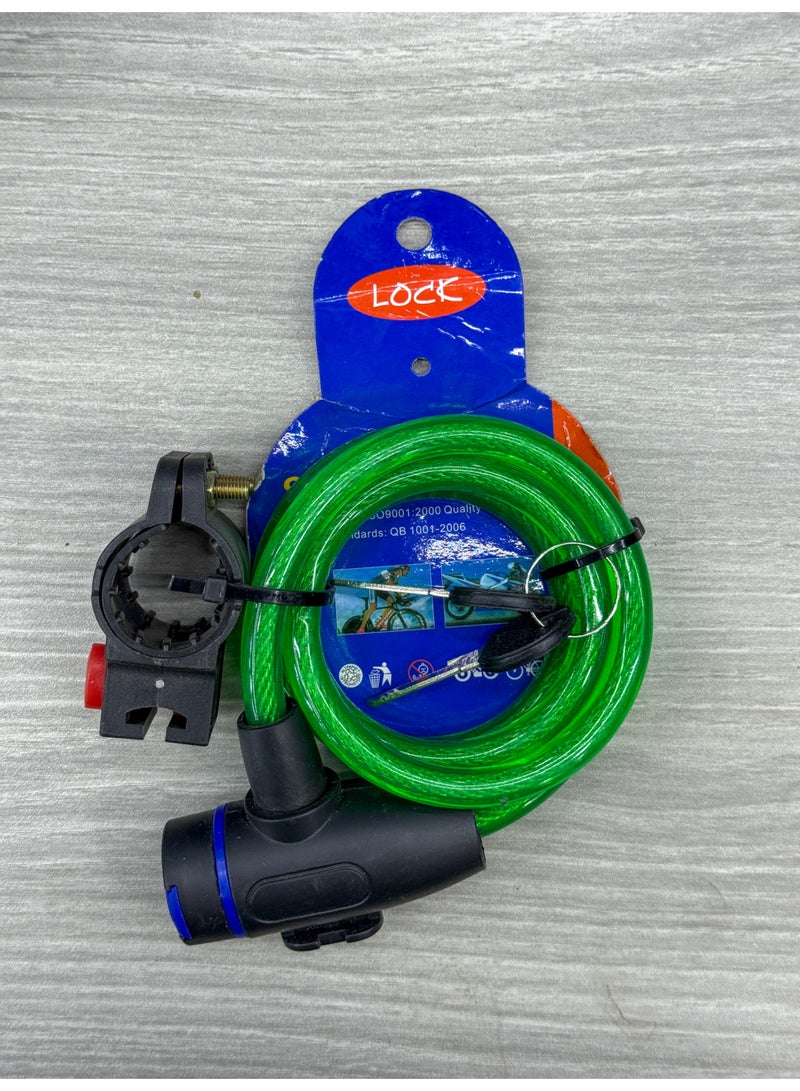 ساكند بايك قفل متين عالي الجودة للدراجه مع حامل للقفل - Image 4