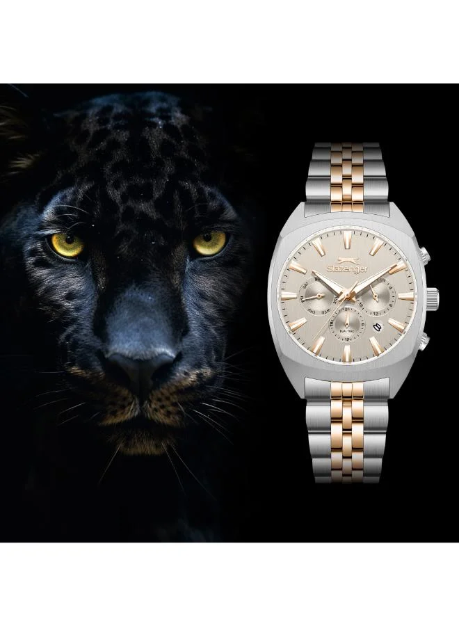 Slazenger Men's Metal Multi Function Watch SL.9.2574.2.360 - 41x51,5 mm