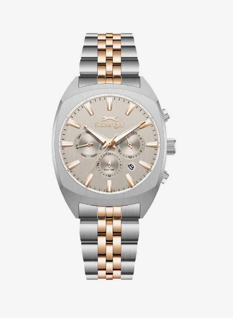 Slazenger ساعة معدنية متعددة الوظائف للرجال SL.9.2574.2.360 - 41x51.5 مم - Image 1