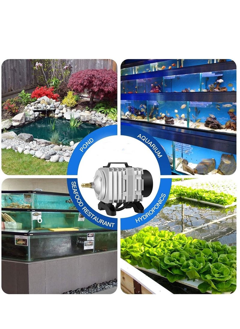RESUN - ACO-001 18W Powerful Air Pump with Multiple Accessories for Fish Tanks Ponds Hydroponics Systems Fish Tanks - Image 1