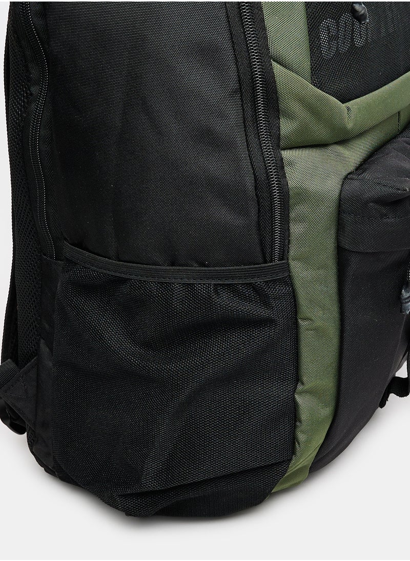 Generic Green & Black Laptop Backpack (multicolor)  - Image 2