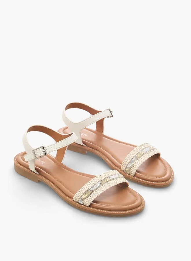Women Ankle Strap Flat Sandals