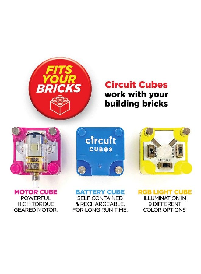 Circuit Cubes Gears Go! Multi Vehicle Mobility Launch Kit Engineering Stem Kit For Children And Adults - Image 3