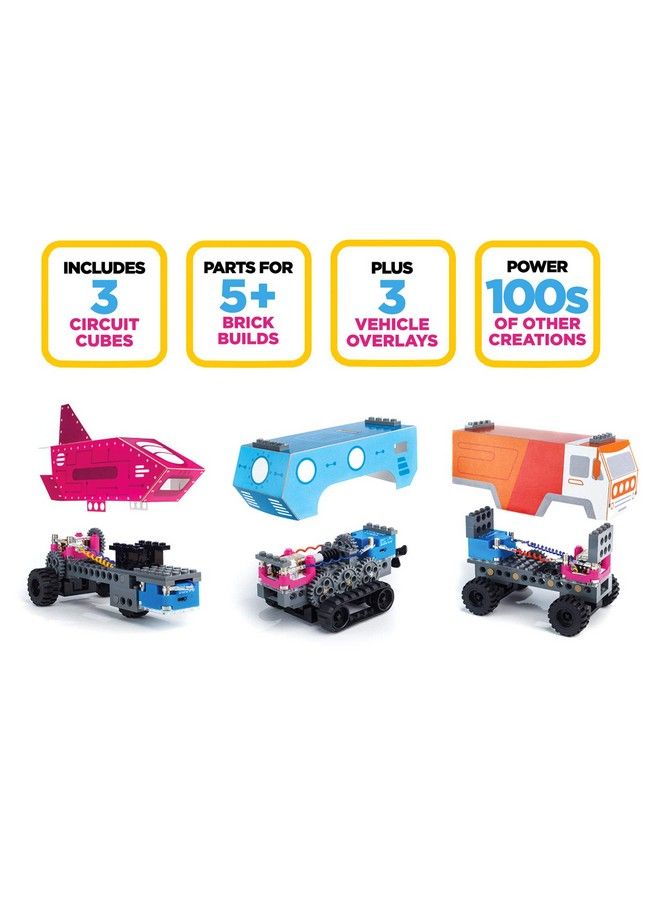 Circuit Cubes Gears Go! Multi Vehicle Mobility Launch Kit Engineering Stem Kit For Children And Adults - Image 4