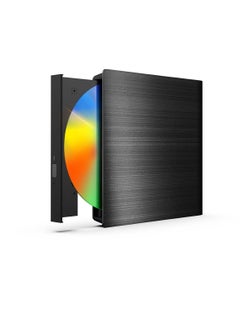 External CD/DVD Drive for Laptop USB 3.0 CD/DVD Player Portable +/-RW Burner CD ROM Reader Rewriter Writer Disk Duplicator Compatible with Laptop Desktop PC Windows Apple Mac Pro Macbook Linux