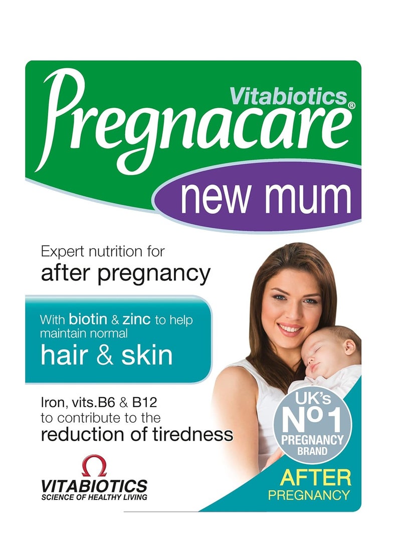 بريجناكير فيتابيوتكس بريجناكير نيو مام متعدد الفيتامينات والمعادن - ٥٦ قرصًا - Image 1