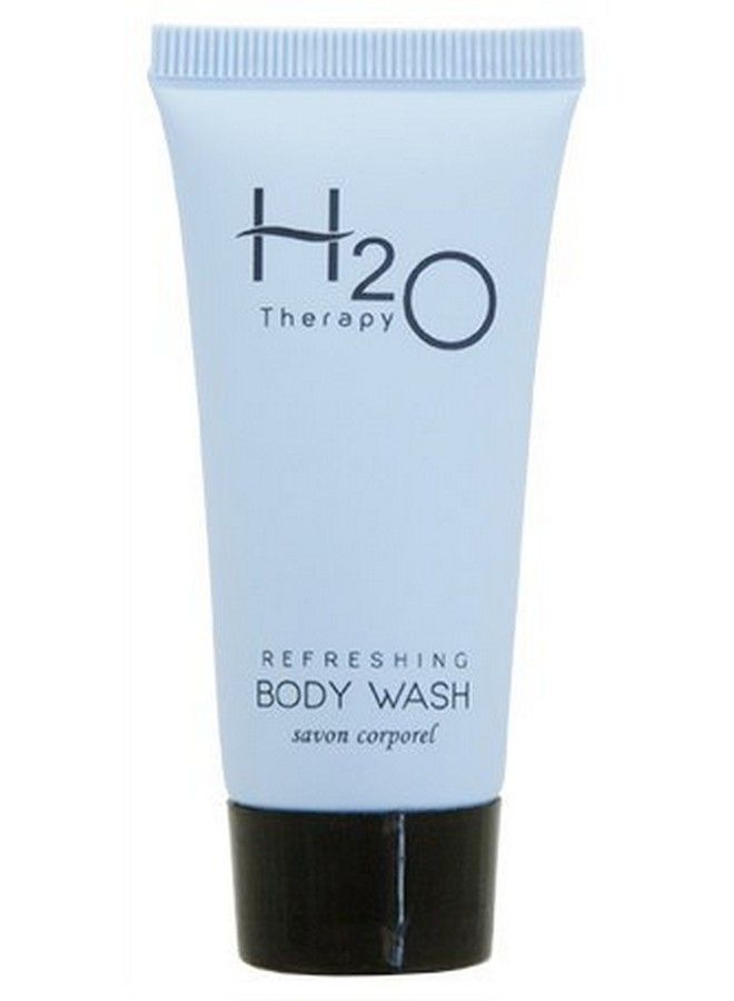 H2O Therapy Body Wash Soap Travel Size Hotel Hospitality 0.85 Oz (Case Of 20) - Image 1