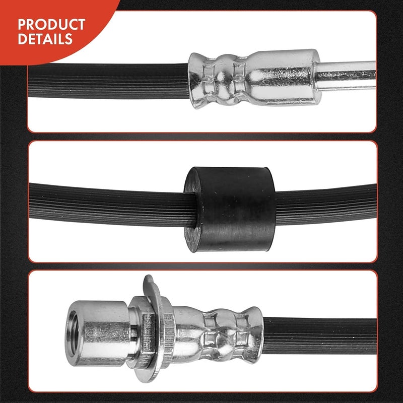 A-Premium Brake Hydraulic Hose for Dodge Charger 2014-2018 - Image 5