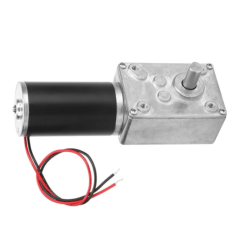 Electric Gearbox Motor Reversible Gear Motor 8mm Shaft 12V for Smart Devices, Long Service Life (12V,10RPM) - Image 3