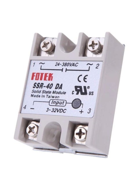 SSR-40 DA SSR Solid State Relay Single Phase Semi-Conductor Relay Output 24-380VAC