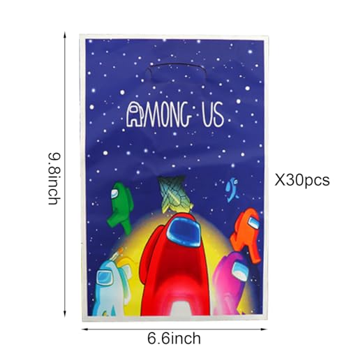Fuyhiuous 30Pcs Among Game Party Gift Bags,Among Game Gooddie Bags Party Supplies Birthday Decoration Gift Bags Among Game Birthday Party Decorations - Image 2