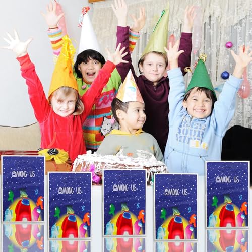 Fuyhiuous 30Pcs Among Game Party Gift Bags,Among Game Gooddie Bags Party Supplies Birthday Decoration Gift Bags Among Game Birthday Party Decorations - Image 3