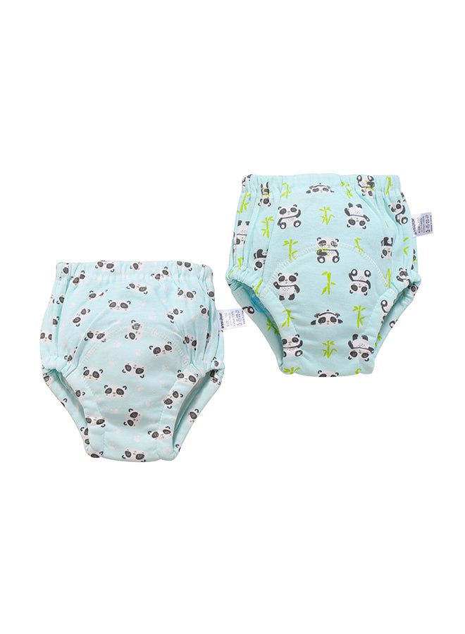 2 Piece Training 6 Layers Breathable Cotton Toddler Underwear - Image 1