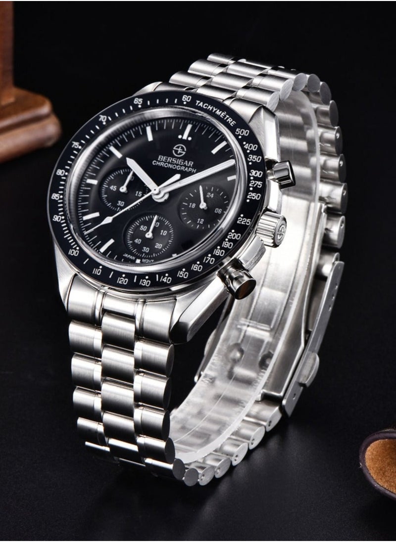 بيرسيجار ساعة Bersigar BG-1701 Ocular Luxury Design مقاومة للماء من الفولاذ المقاوم للصدأ  - Image 5