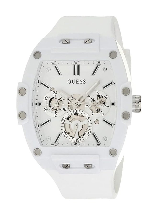 Guess Phoenix Tonneau Shape Mens Watch GW0203G2 - Image 1