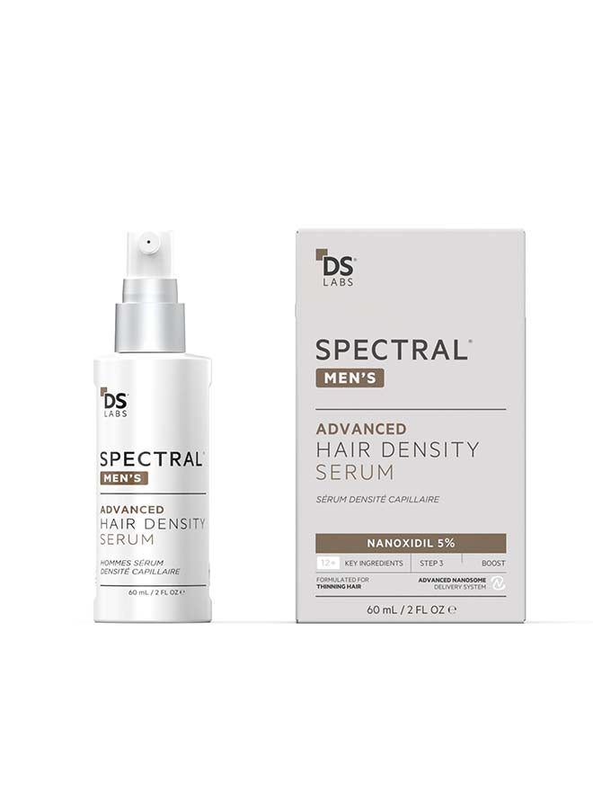 ds labs Spectral Men's (Dnc-n) Hair Density Serum With Nanoxidil® 5% - Lightweight Leave-In for Fuller Looking, Thicker Looking Hair, Fast Absorbing, Non-Greasy, For All Hair Types 60ml - Image 1