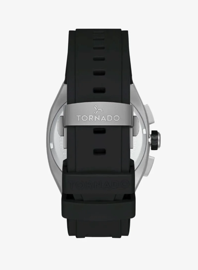 Tornado  Men's Rubber Strap Chronograph Watch T26102-XRBB - 42mm mm for Men | Best Price UAE