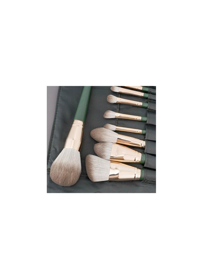 Mn - 14pcs Premium Makeup Brushes Set Complete Cosmetic Brush Collection for Foundation Blending Powder - Image 1