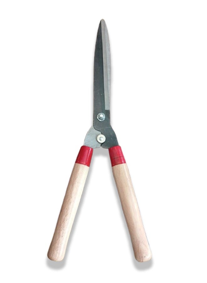 Generic - Taiwanese wood hedge shears are used for cutting trees, branches and strong branches. They feature a strong wooden handle and a sharp cutting tool. - Image 1