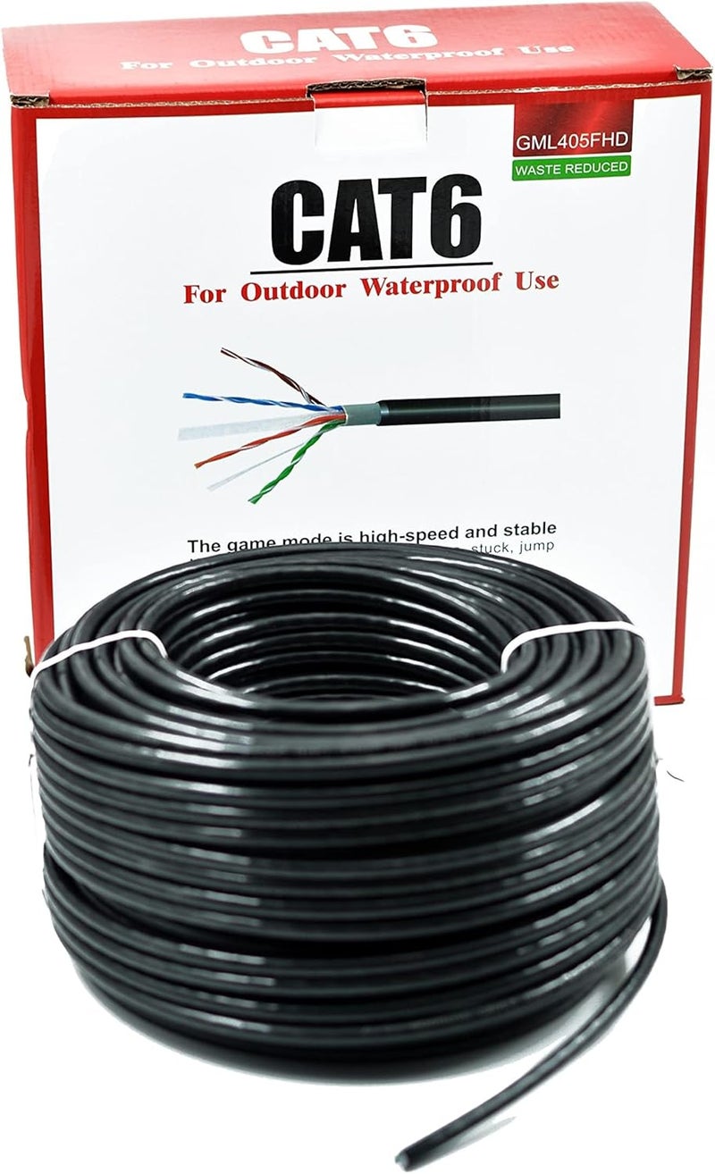 كابل SMARTLINK CAT6 المقاوم للماء للاستخدام الخارجي (70م) - Image 4