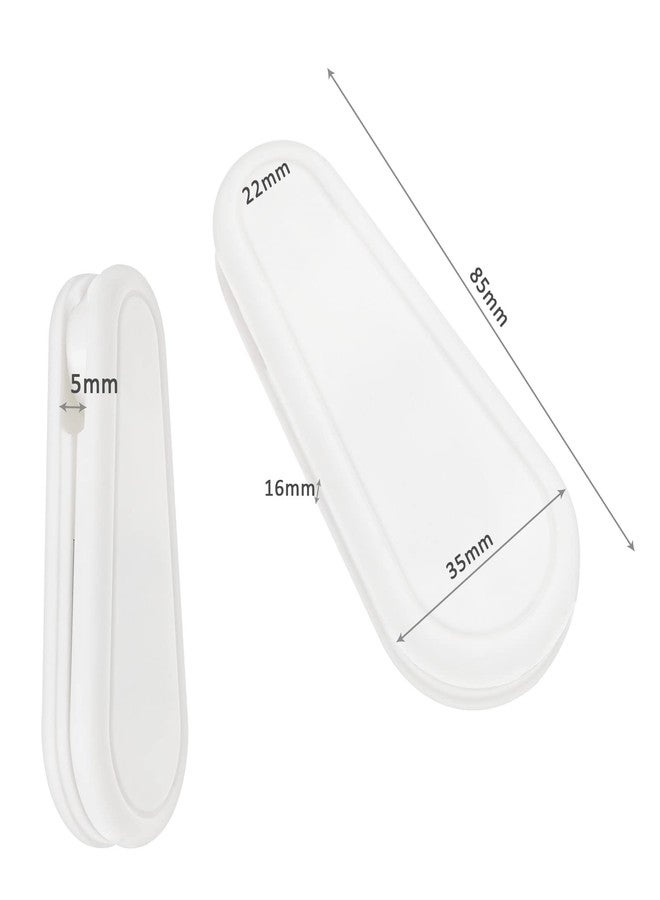 ECSiNG 5PCS Blinds Handles Curtain Cord Weights Pull String Pendants for Vertical Blind Roller Blinds Drapes Window Shutter White Plastic 85x35mm 53g - Image 4