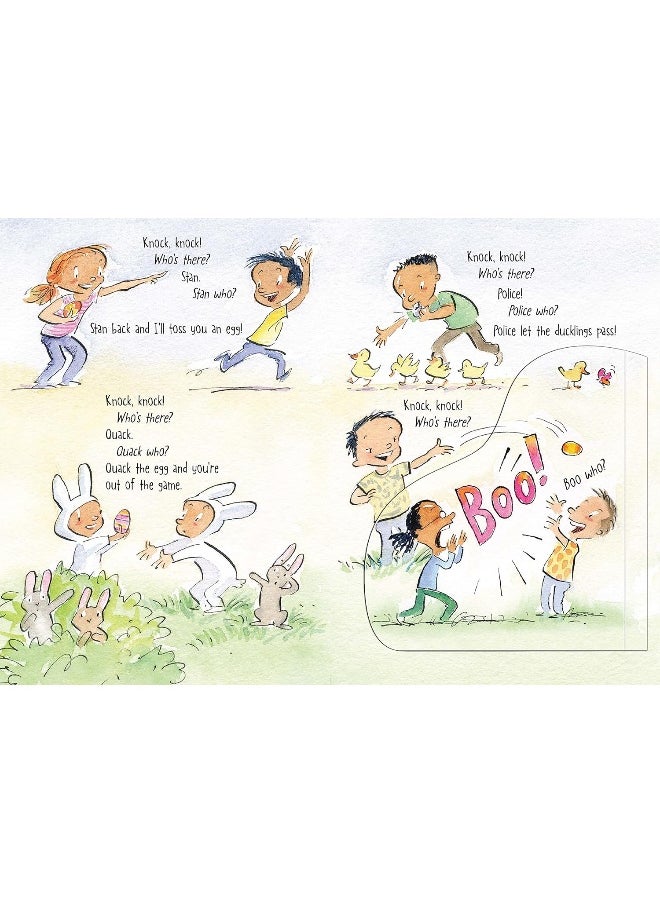 Easter Crack-Ups: Knock-Knock Jokes Funny-Side Up: An Easter And Springtime Book For Kids  - Image 4
