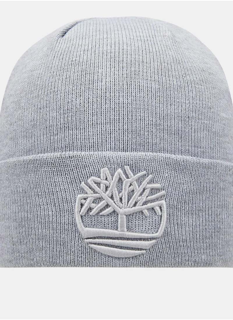 Timberland Men's Tonal 3D Embroidery Beanie