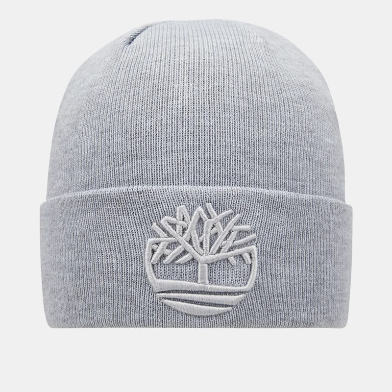 Timberland Men's Tonal 3D Embroidery Beanie