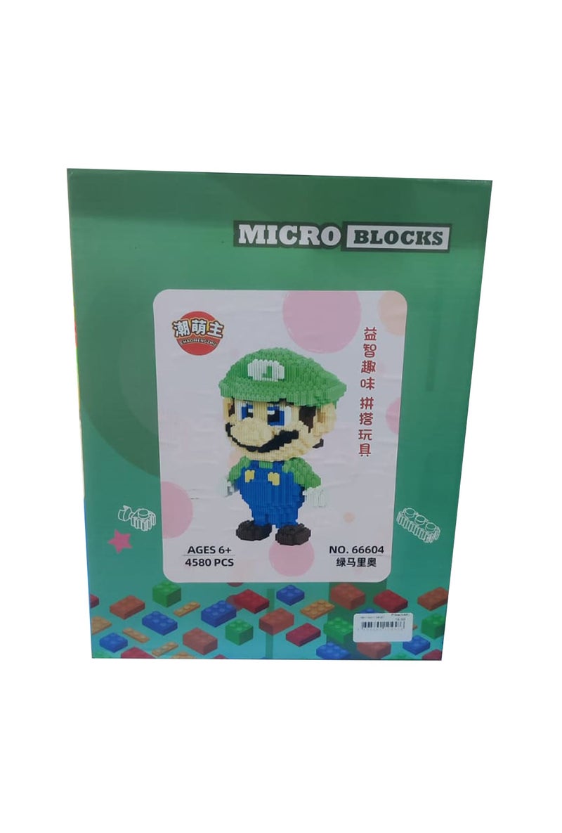 Super Mario Themed Micro Blocks 4580 Pieces Set No.66604 Building Toy