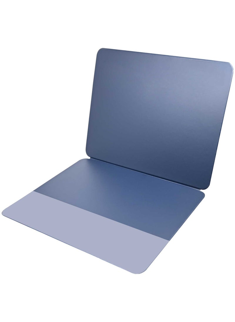 FIS 4 Pieces Desk Sets (Desk Blotter, Envelope Holder, Pen Holder, Letter Opener) Colour Blue - UADS1831PO12  - Image 3