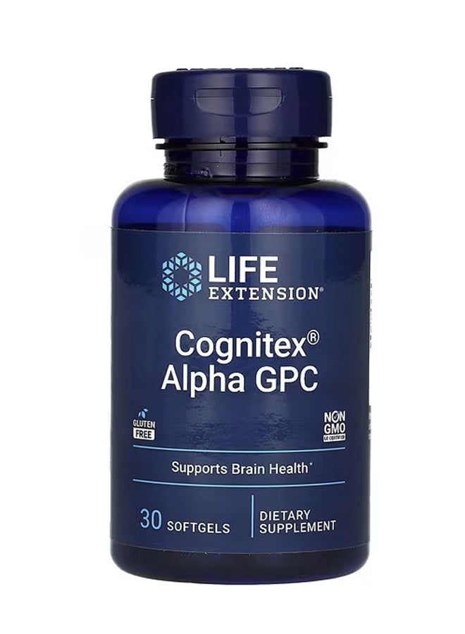 Cognitex Alpha GPC 30 Softgels