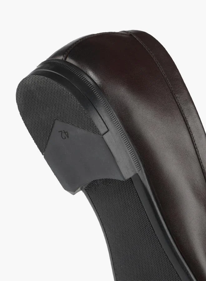 Duchini BROWN Men Slip-On Leather Loafers for Men | Best Price UAE
