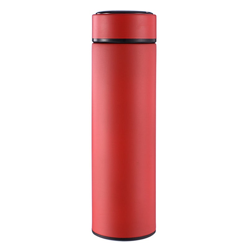 Car Cup with LED Temperature Display Stainless Steel Insulated Water Bottle Travel Modern Mug 450ml - Image 1