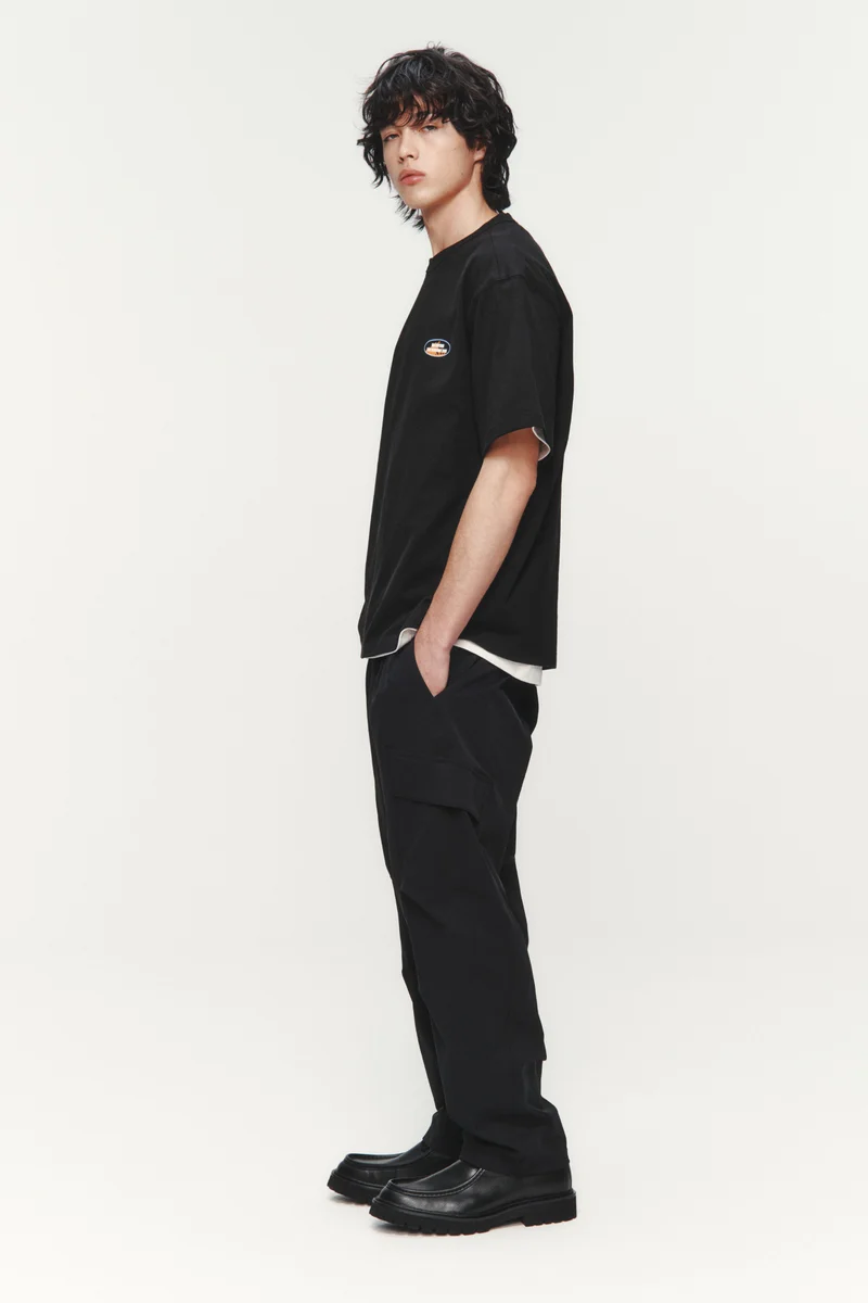 H&M  Loose Fit Printed Cotton T-shirt for Men | Best Price UAE