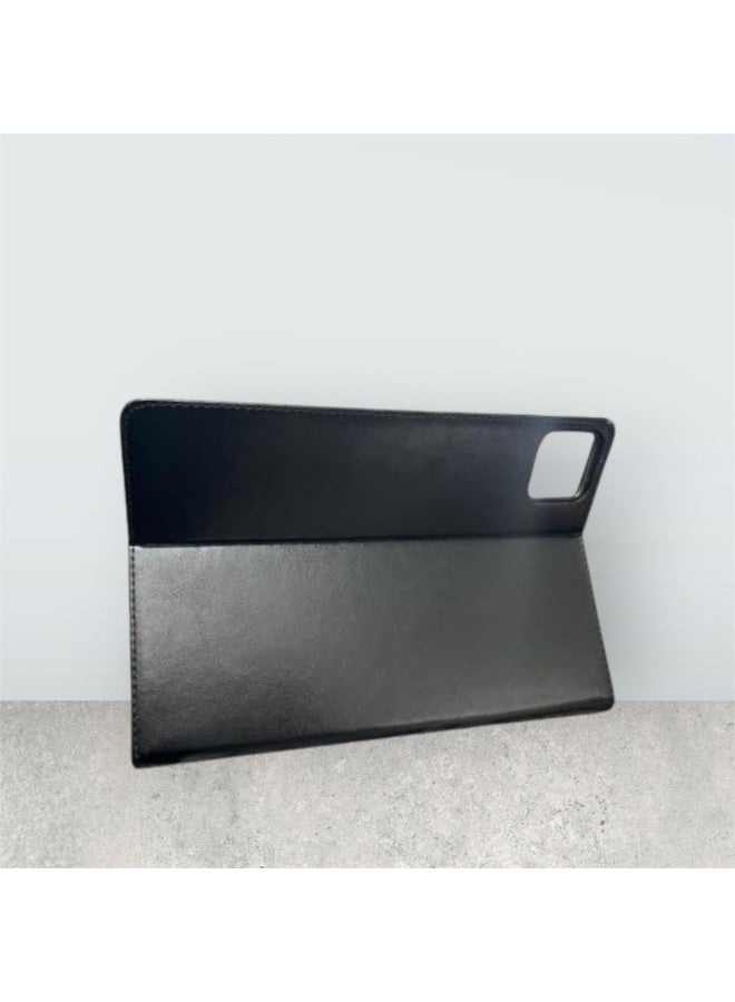 Case Compatible with Xiaomi Mi Pad 6 Pro 2023 Smart Tablet Slim Trifold Multiple Viewing Angles PU Leather Cover Auto Sleep/Wake Black - Image 1