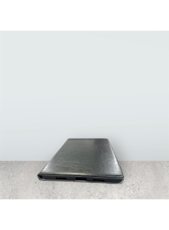 Case Compatible with Xiaomi Mi Pad 6 Pro 2023 Smart Tablet Slim Trifold Multiple Viewing Angles PU Leather Cover Auto Sleep/Wake Black - Image 4