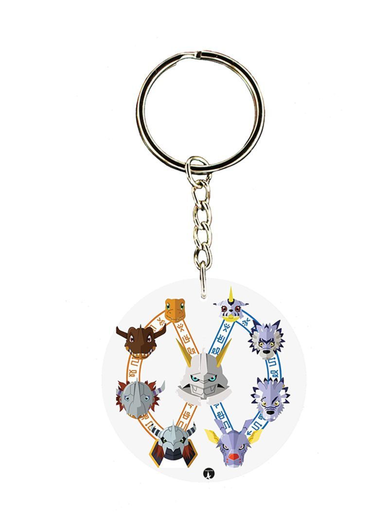 Anime Digimon Key Chain