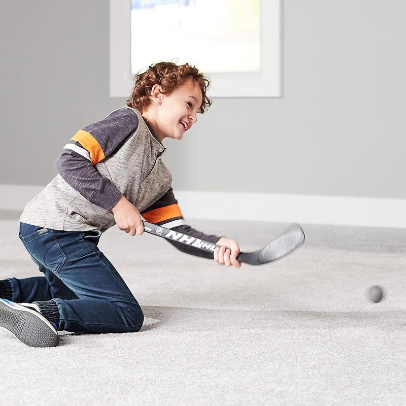 Franklin Sports NHL Mini Hockey Stick and Ball Set - Kids Indoor Knee Hockey Game Set - Includes 2 Mini Sticks and 2 Foam Balls - Image 4