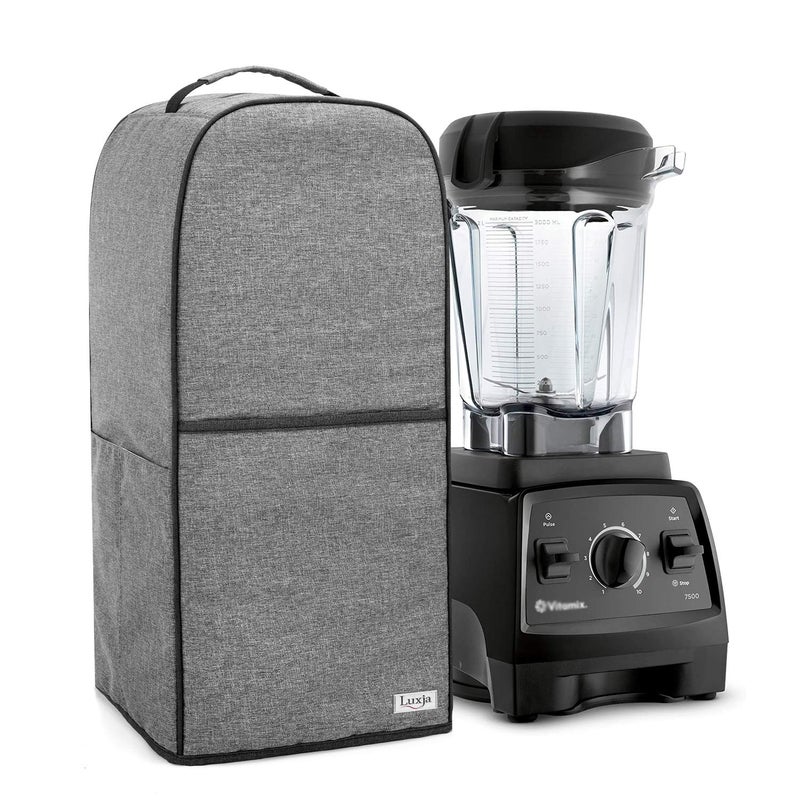 LUXJA Luxja Blender Cover Compatible with Vitamix 64 oz LowProfile Blender Gray 