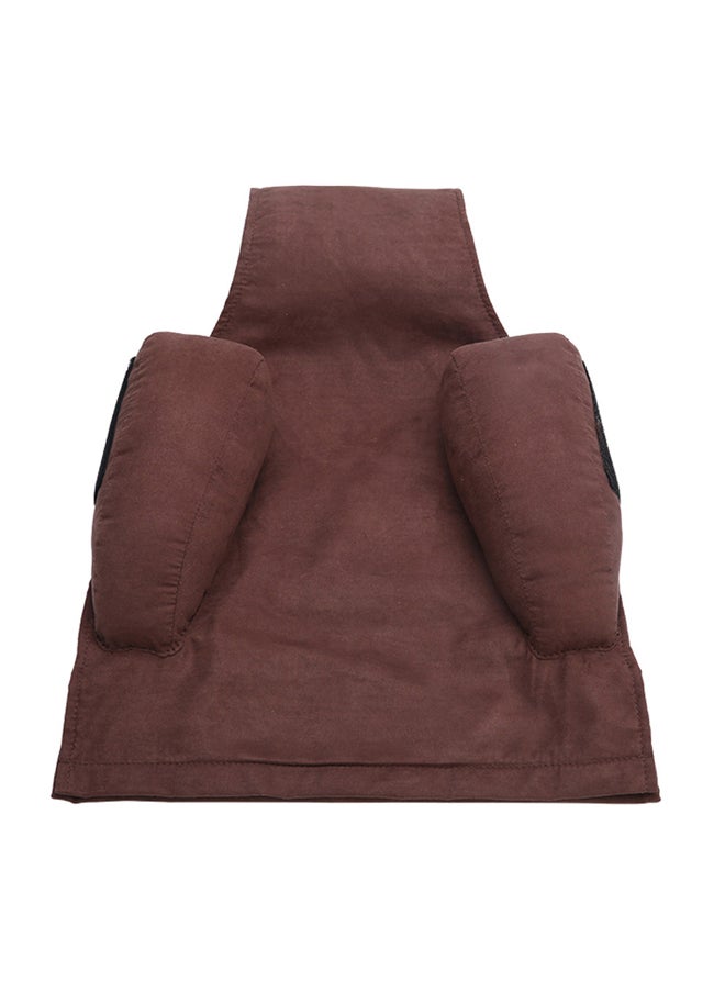 AL SANIDI Medical pillow with memory foam filling, Neck support pillow for travel, Brown  - Image 1