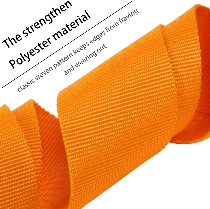 Selectec Tow Strap Heavy Duty, Recovery Strap 3" X 20' 18,000 LB Break Strength Rope Winch Strap with 2 Hook - Image 4