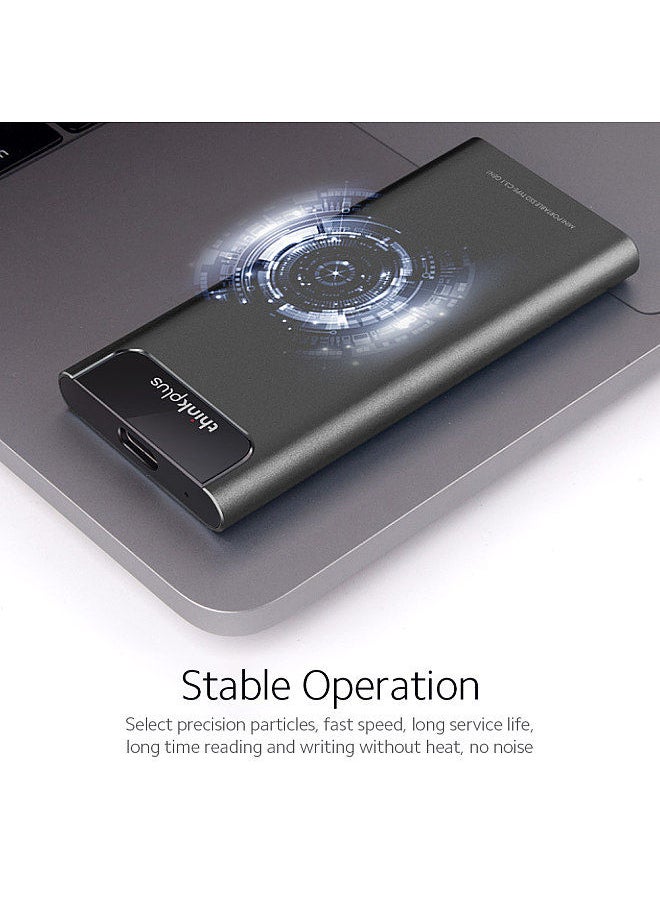 Thinkplus US203 2TB Mobile Solid State Drive USB3.1 Gen1 Type-C Portable SSD High-speed Transmission Aluminum Alloy Shell