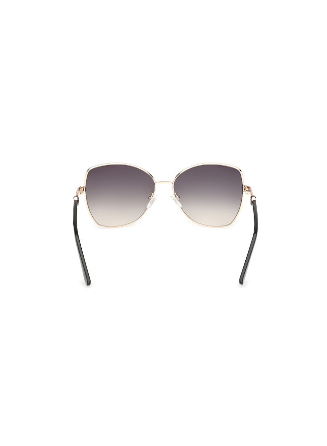 GUESS نظارات شمسية معدنية من غس UV حماية كاملة GU0025932G59 - Image 4