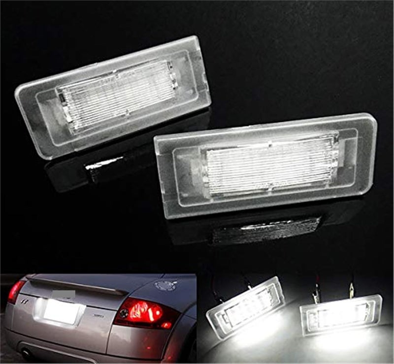 QASULER 2x LED License Plate Light for 1998-2006 TT MK I 8N - Image 2