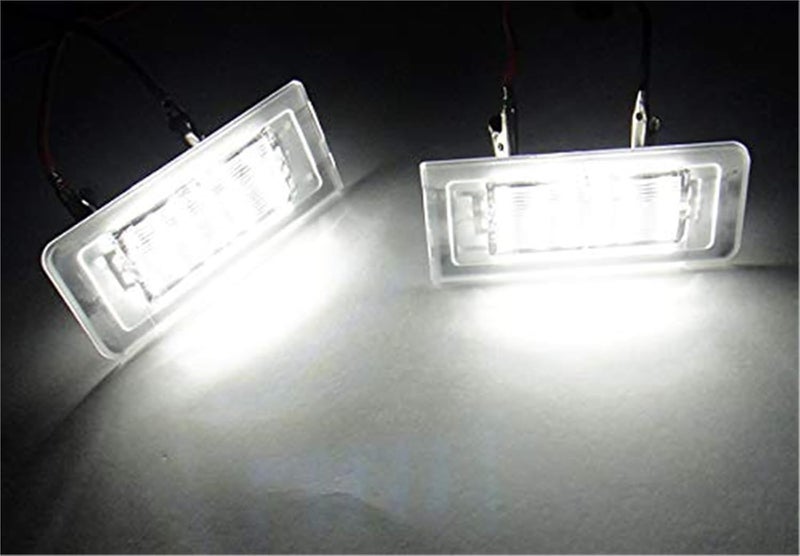 QASULER 2x LED License Plate Light for 1998-2006 TT MK I 8N - Image 4