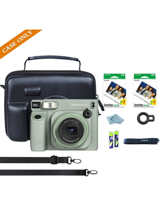 Aproca - Portable Hard Storage Case, Fit Fujifilm INSTAX Wide 400 / Wide 300 Instant Film Camera and Accessories - Image 1