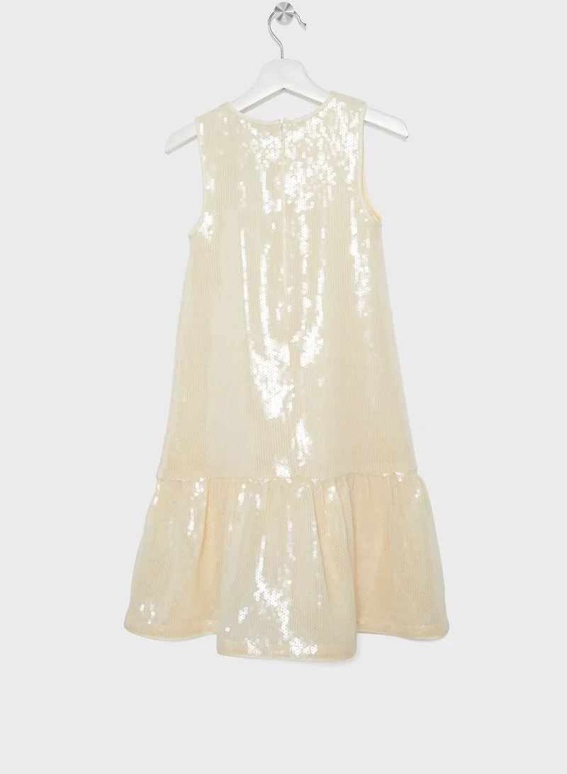 Calvin Klein Jeans Youth Sequin Dress
